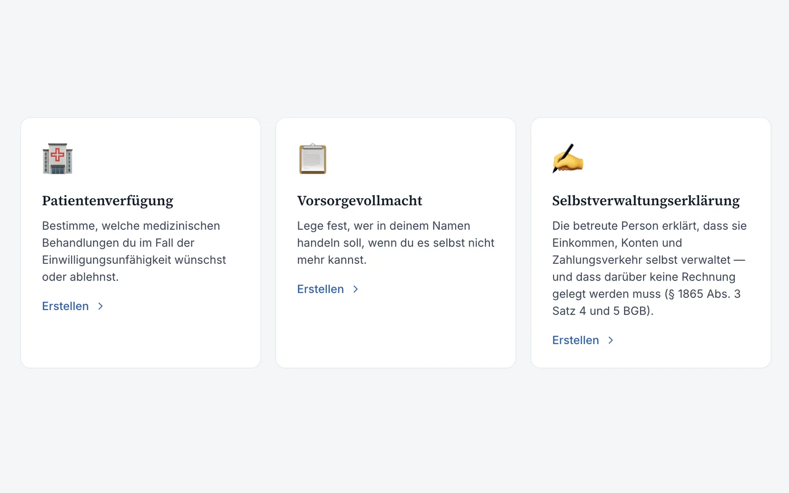 BetreuerSuite — Vollmachten und Formulare